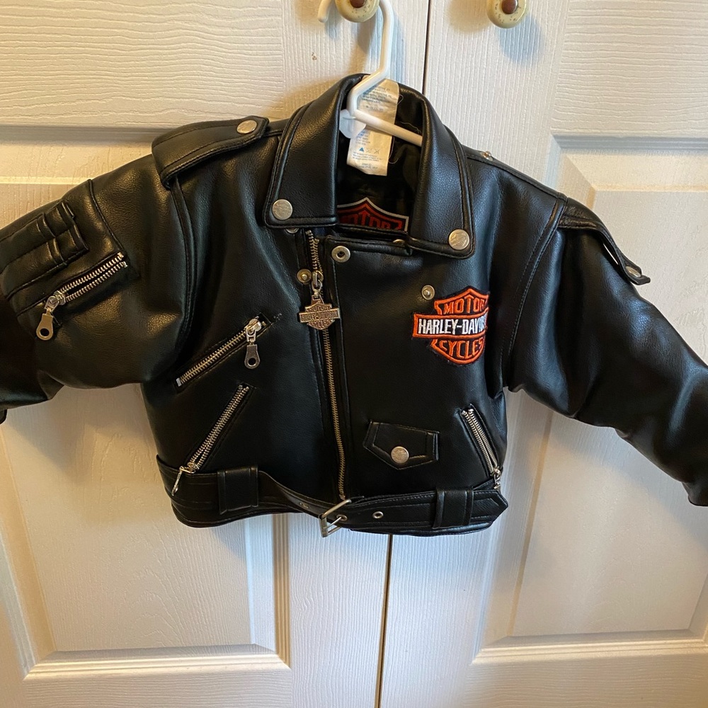 Vintage Toddlers Harley Davidson Jacket